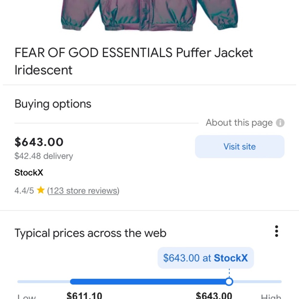 Fear of God Jacket